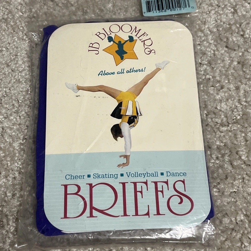 NOS JB BLOOMERS Briefs Cheerleading Skating Dance Purple Youth Large